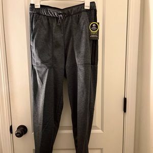 Athletic Works Boys Tech Fleece Jogger Track Pants Gray Choose Your Size